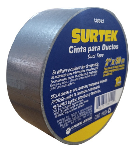 Cinta Surtek De Ducto Kit De 3 Pzas