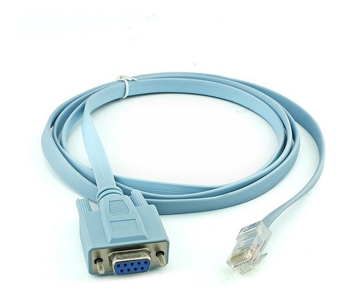 Cable Db9 Hembra A Rj45 Macho 1.5 Metros Para Consola Cisco