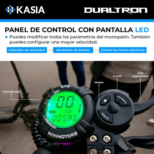 Monopatin Electrico Minimotors Dualtron Thunder 5400w 35ah