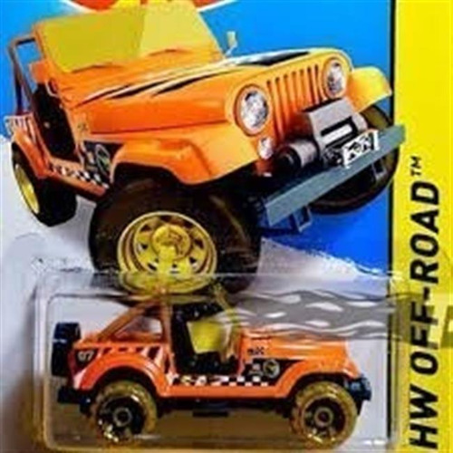 Hot Wheels  Serie Orange Tesoro Regular Hunt Jeep Cj7