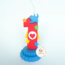 Comprar Vela Temática, Plim Plim, Cumpleaños, Porcelana Fría