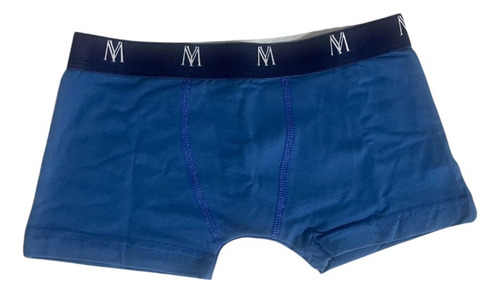 Boxer Niño Algodon Liso Elastico Personalizado Marey