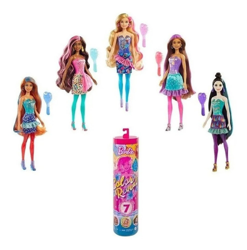 Imagem 1 de 9 de Barbie Color Reveal Festa De Confetti Surpresa Mattel