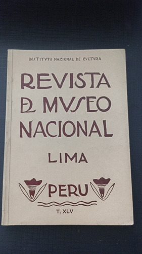 Revista Del Museo Nacional 