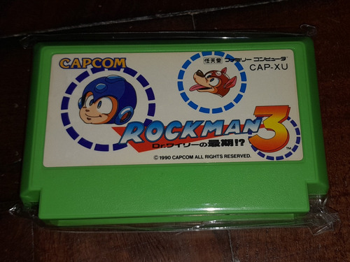 Juego Rockman 3 Orig/jap Para Famicom Usado Impecable Nes