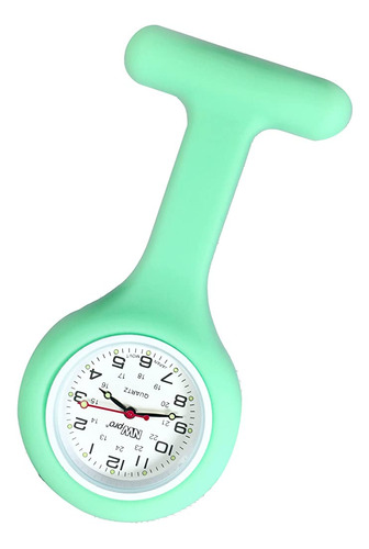 Menta Enfermeras Solapa Reloj Silicona (control De