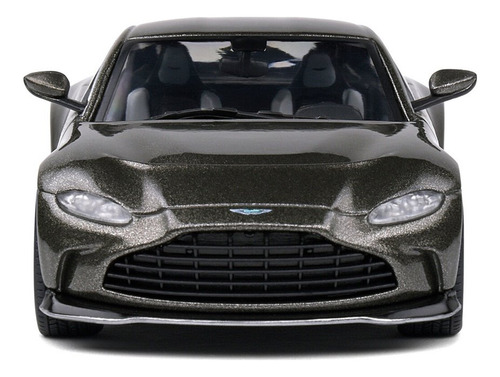 Miniatura Aston Martin Vantage V12 2023 Cinza Cumberland 1:43 Solido