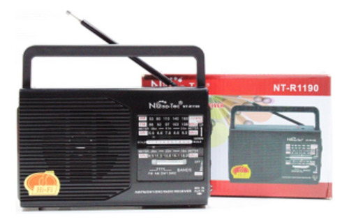 Radio Nano Tec Nt-r 1190 Recargable-pila