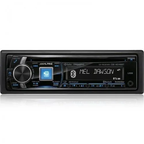 Autoestéreo Alpine CDEHD148BT con USB y bluetooth MercadoLibre