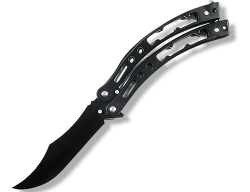 Cuchillo Navaja Mariposa Black Pro Master 