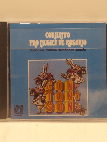 Pro Música De Rosario Con Ton Y Son Cd Nuevo Disqrg