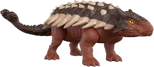 Dinosaurio Jurassic World Ankylosaurus Sonidos Mattel 30cm