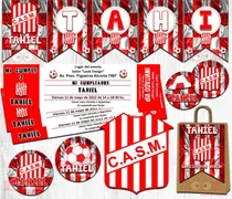 Comprar Kit Imprimible Candybar Atlético San Martín Tucumán Editable