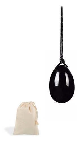 Yoni Egg Huevo De Obsidiana Terapéutico Musculo Tamaño Chico