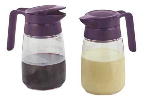 Tupperware Duo Jarritas Chef Mieleras Leche Evaporada 350 Ml