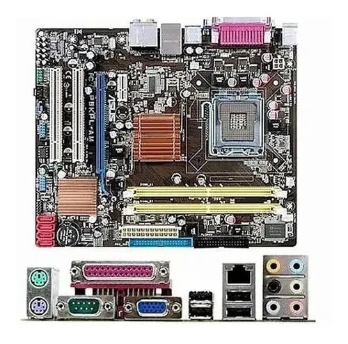 Placa Mãe Asus P5kpl-am 775 Ddr2 Nova Na Caixa
