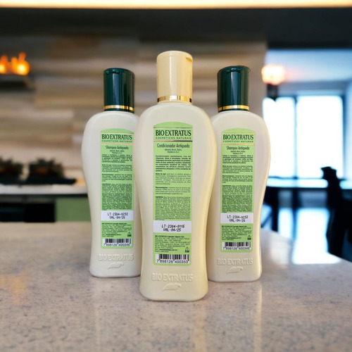 Kit 2 Shampoo 1 Condicionador Jaborandi 250ml Antiqueda