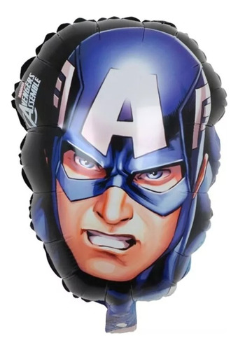 Globos Hulk Capitán America Iron Man Hombre Araña Aluminio