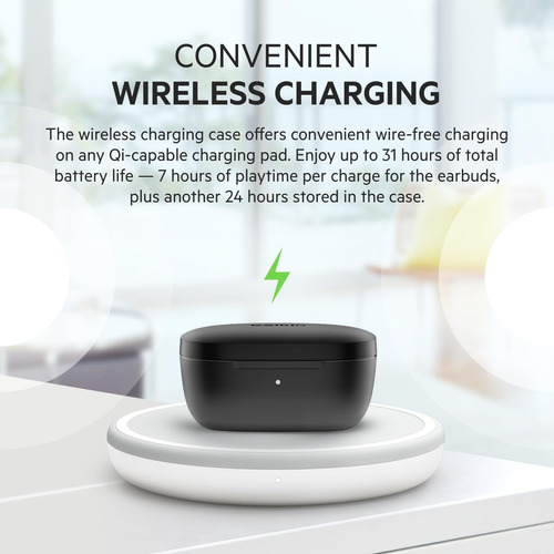 Audífonos Inalámbricos Belkin Soundform Flow Con Carga Inalá