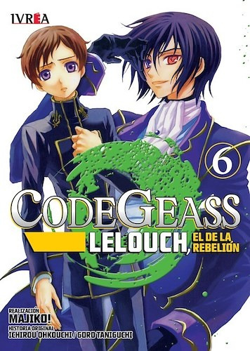Manga Code Geass Lelouch El De La Rebelion Tomos Ivrea