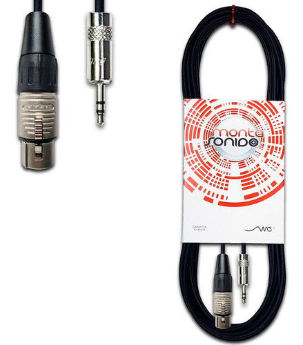 Cable Audio Canon Xlr Hembra A Miniplug Stereo 9 M Mscables