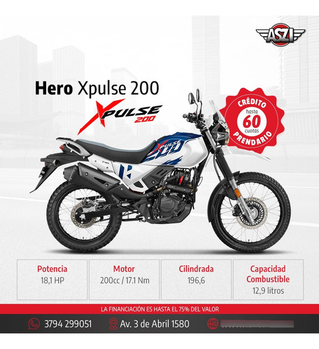 Hero Xpulse 200 - Aszi Motos 