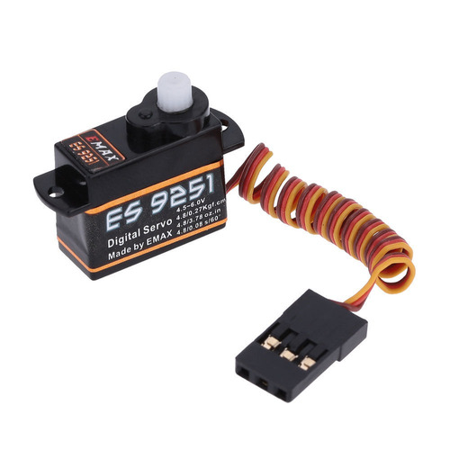 2pcs Emax Es9251 Servo Digital Dc4.8v/6.0v Para Rc Avión / H