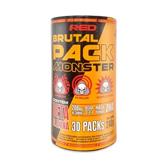 Brutal Pak Pack (gh) (30 Packs) Pré Treino - Assista O Vídeo Sabor Sem Sabor
