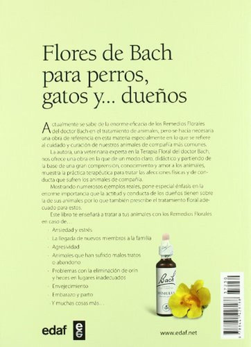 Flores De Bach Para Perros, Gatos Y ...dueños (plus Vitae) -