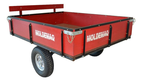 Carreta Reboque Basculante Para Quadriciclo 300kg - Moldemaq