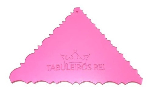 Imagem 3 de 4 de Espátulas Decorativas Triangular Em Acrílico 3 Pças