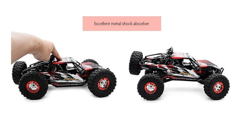 Auto Rc Buggy Rc Camioneta Rc 4x4 50km/h Fy-07 1/12 Feiyue
