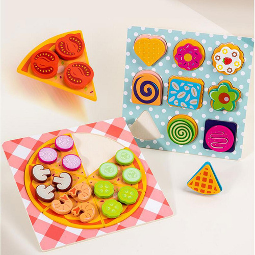 Juego De Comida De Juguete Para Niños, Juego De Pizza