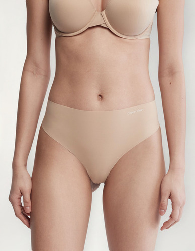Colaless Alto Invisible Beige Calvin Klein