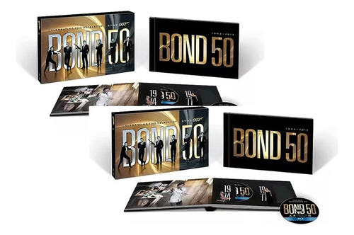 Pack De 23 Peliculas  Blu Ray James Bond 007 Originales