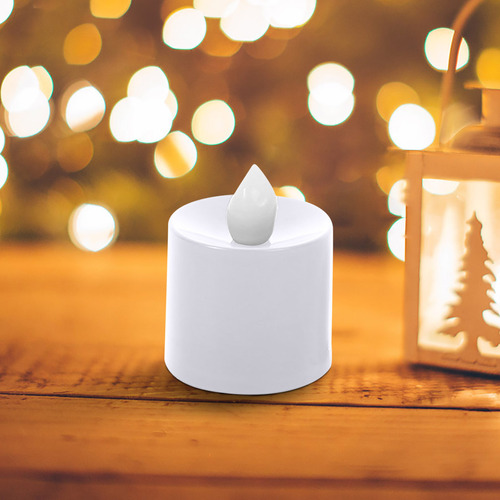 Paquete De 24 Velas De Té De Color Naranja N Night Light Par