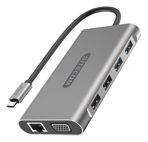 Sitecom Cn-390 Usb-c Multiport Pro Adapter To 2x Usb 3.1 +