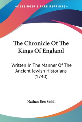 Libro The Chronicle Of The Kings Of England: Written In T...