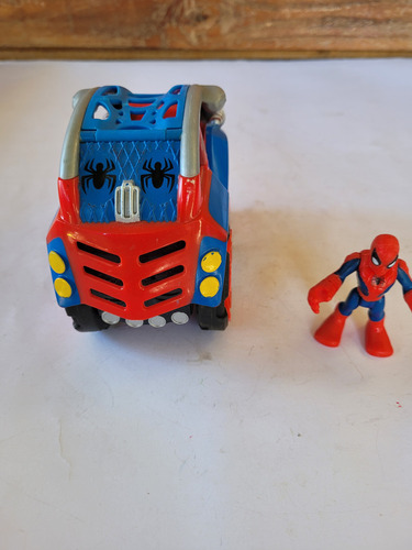 Spiderman Adventures Playskool Heroes Flip-out Stunt Buggy 2 (Usado)