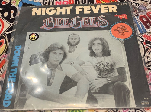 Bee Gees  Night Fever Vinilo Simple Germany