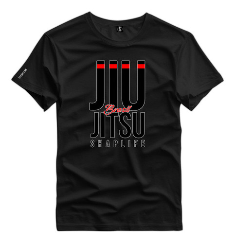 Camiseta Academia Jiu Jitsu Treino Shap Life Plus Size