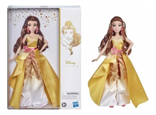 Muñeca Hasbro Disney Princess Style Serie 08 Bella 32 Cm