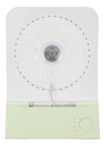 Ventilador De Escritorio Con Agua, Transparente, Montado En