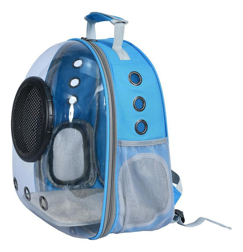 Bolsa Mochila Pet Joy Com Visor Poliéster Santino