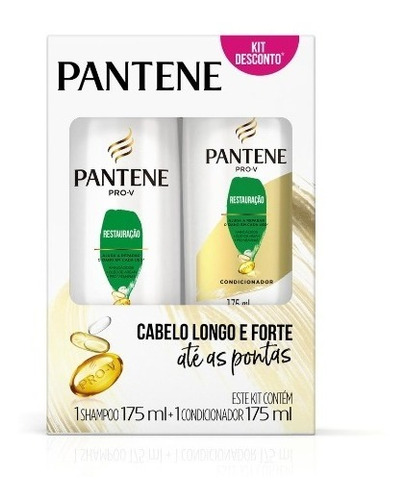 Shampoo + Condicionador Pantene Restauração 175ml