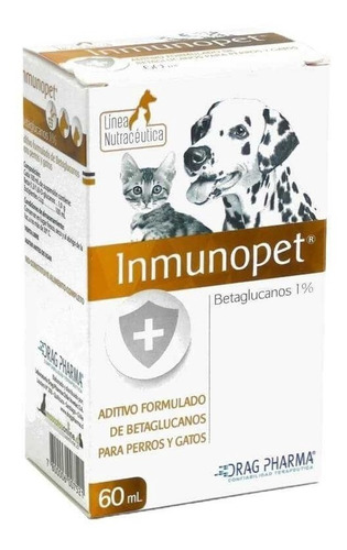 Suplemento Nutricional Para Perro Y Gato Inmunopet 60ml