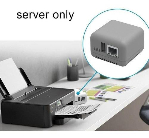 Servidor De Impressão Print Server Usb 2.0 - Pronta Entrega