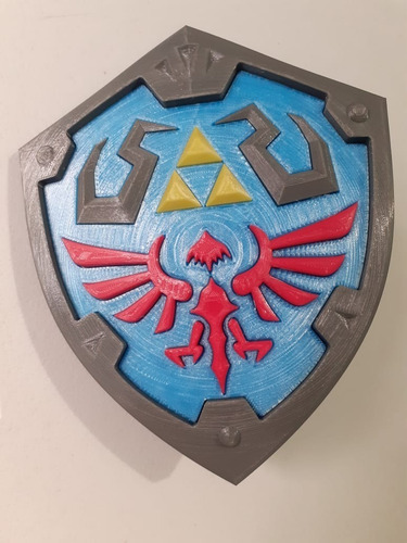 Zelda Skyward Sword Escudo Y Espada Para Joycon Legend