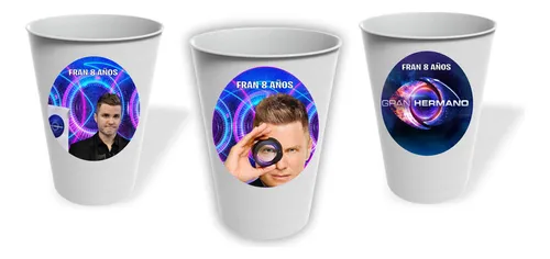 comprar Vasos Gh Cumpleaños Personalizado Pack X10