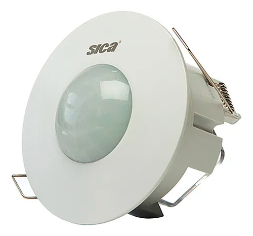 Sensor Detector Movimiento Sica Embutir Techo 360º Cieloraso